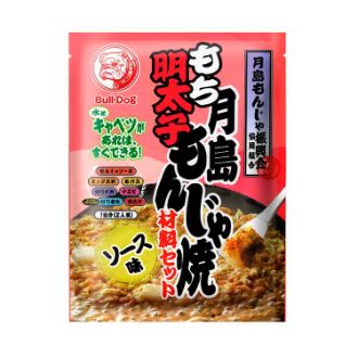 ブルドック もち入り明太子もんじゃ焼ミックス ソース味