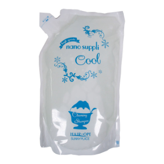 サニープレイス ナノサプリ　クレンジングシャンプークール詰替え800ｍｌ