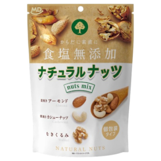 MDホールディングス 食塩無添加ナチュラルナッツ