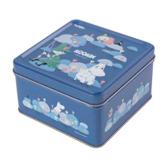 ムーミンビスケット缶 ミルク