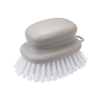 【MARNA】マーナ お風呂のブラシ グレー