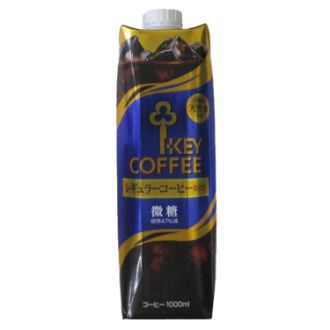 KEYCOFFEE　リキッドコーヒー　微糖　1箱(6本入)