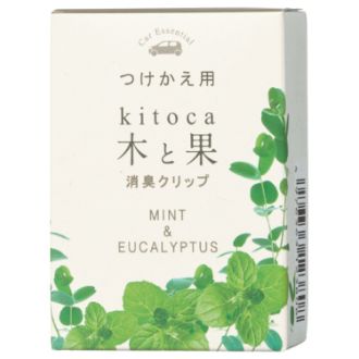 木と果 消臭クリップつけかえ用 ミント＆ユーカリ