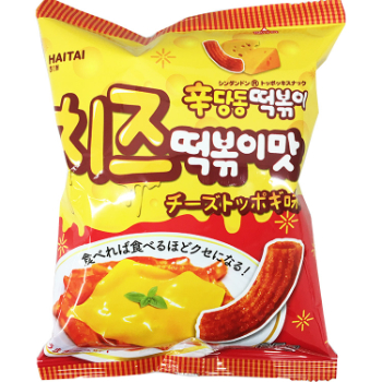 ヘテ　パシフィック 辛ダンドントッポッキスナックチーズトッポギ味