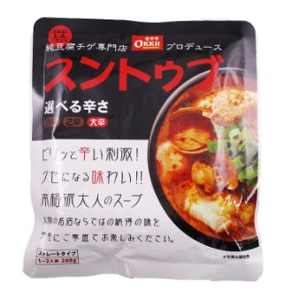 オッキー スントゥブスープ 大辛(200g)