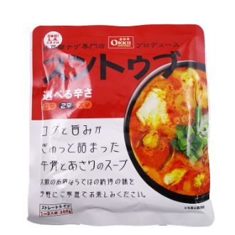 オッキー スントゥブスープ 2辛(200g)