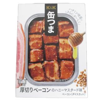 缶つま 厚切りベーコン ハニーマスタード味