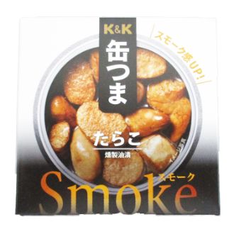 缶つまスモーク たらこ燻製油漬け