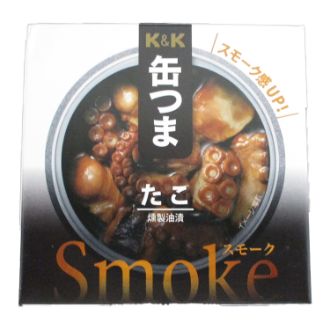 缶つまスモーク たこ燻製油漬け