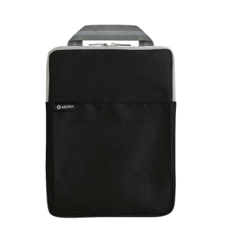 【ソニック】クッション付スクールＰＣケース　Ｓサイズ　シフトプラス　ブラック