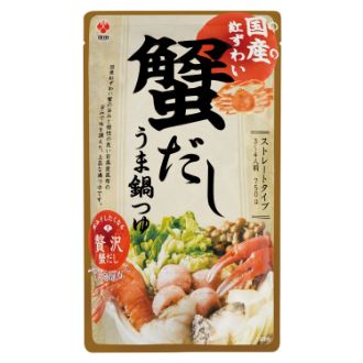 盛田 国産紅ずわい蟹だし うま鍋つゆ
