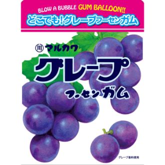 マルカワ チャック袋グレープフーセンガム