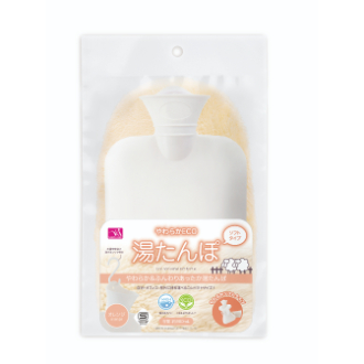 やわらかエコ湯たんぽ　オレンジ