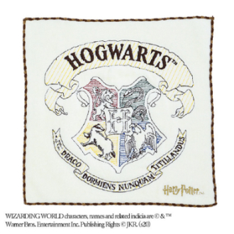 ハリー・ポッター　ミニタオル　「ホグワーツエンブレム」
