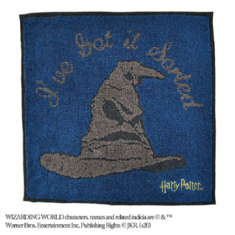 ハリー・ポッター　ミニタオル　「組み分け帽子」