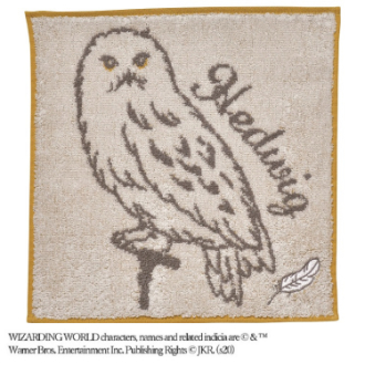 ハリー・ポッター　ミニタオル　「ヘドウィグ」