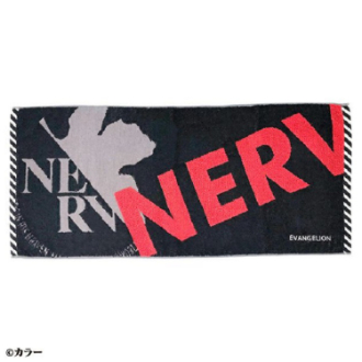 エヴァンゲリオン 「ネルフロゴレッド」　フェイスタオル