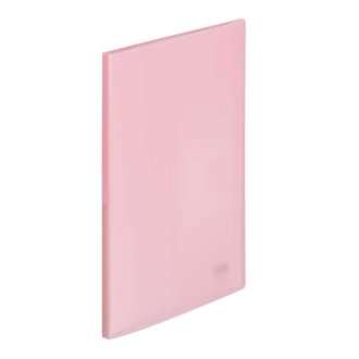 〔リヒトラブ 〕soeru クリヤーブック Ａ４（２０P）ピーチピンク