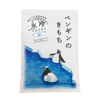氷冷バスソルト ペンギンの気持ち クールミントの香り 12袋セット