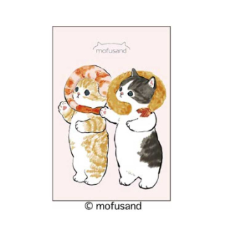 もふさんどポストカード　E12-PX-137