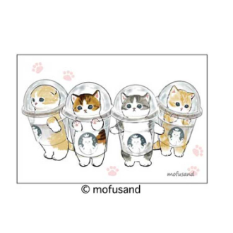 もふさんどポストカード　E12-PX-138