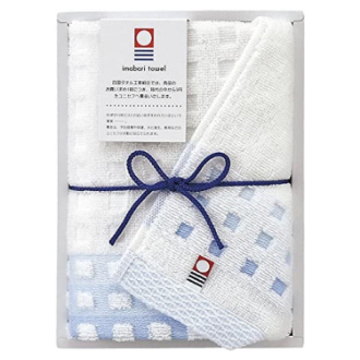 今治タオル「蒼海」 J-4305 ウォッシュタオル1P