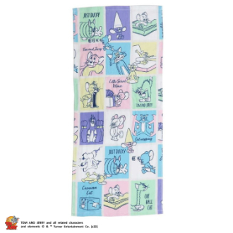 トムとジェリー「ファニーパステル」 WB-0005　フェイスタオル1P