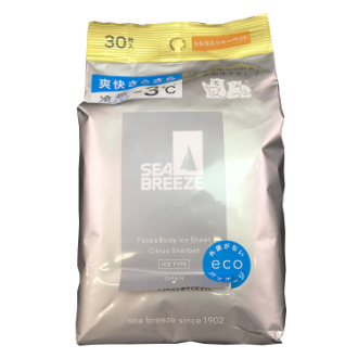 シーブリーズ フェイス＆ボディシート シトラスシャーベットの香り 30P