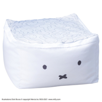 ミッフィー　ビーズクッション　「くつろぎミッフィー」