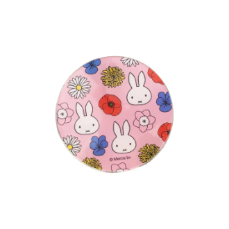 ミッフィー アクリルコースター　MIFFY FLORAL　ピンク