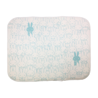 ミッフィー 吸水マット　オールミッフィー　ブルー