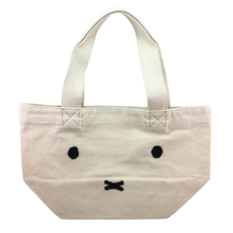 ミッフィー 刺繍ランチトート（さがら）ミッフィーフェイス