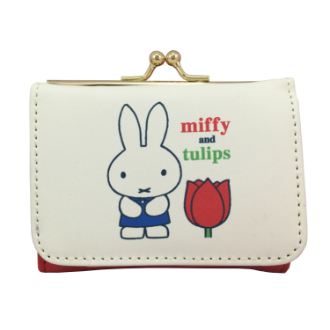 ミッフィー 財布　ミッフィー&チューリップ　レッド