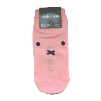 ミッフィー 　レディースソックス 　フェイス　ピンク