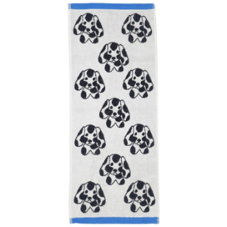 ミッフィー　「ブルーナイヌ」　フェイスタオル