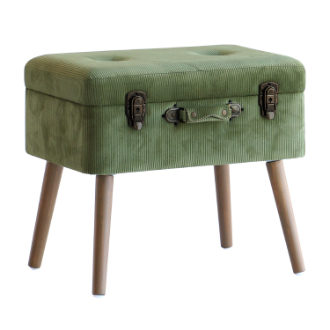 トランク型ピックスツール ヴィンテージナチュラル×カーキ