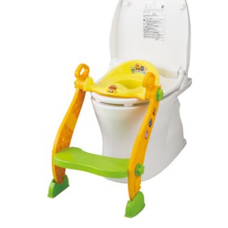 【アンパンマン】2WAYでつかえる！ ステップ付き補助便座