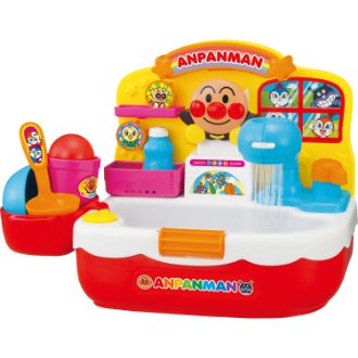 【アンパンマン】おふろでジャバジャバ！キレ★ピカシンク