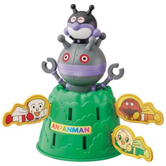 【アンパンマン】ばいきんまんとだだんだん ドキドキアンパンチ！