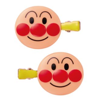 【アンパンマン】ヘアアクセサリー まえがみクリップ アンパンマン