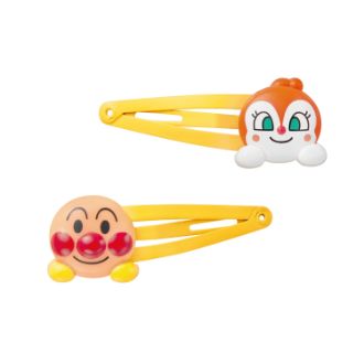 【アンパンマン】ヘアアクセサリー スリーピン アンパンマンとドキンちゃん