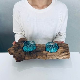 流木ガラス HOLDER ダブル