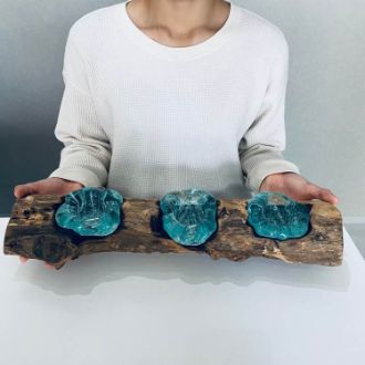 流木ガラス HOLDER トリプル