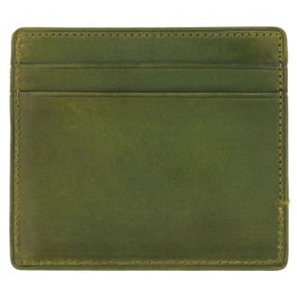 【Il Bussetto(イル・ブセット】 コンパクト　ウォレット　グリーン
