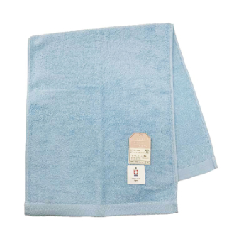 今治甘撚りフェイスタオルBLUE