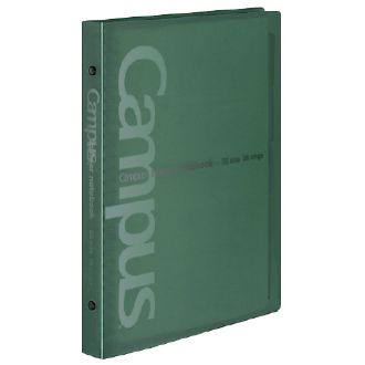 [コクヨ] バインダーノート(ミドルタイプ)PP表紙 緑