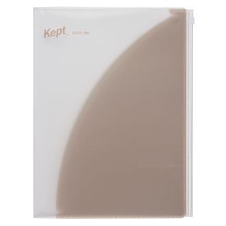Kept6ポケットファイルA4 サンドベージュ