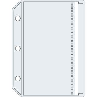 Keptミニバインダー用ファスナーポケットリフィル