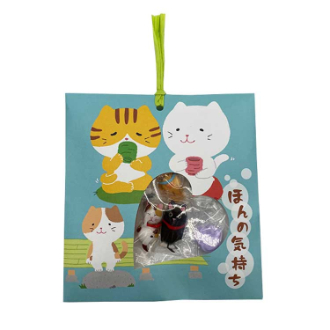 【バラエティ】感謝の栞 にゃんチョコと肉球ラムネ ７個