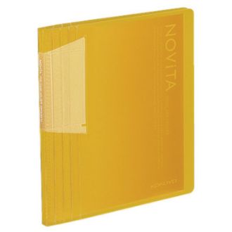 [コクヨ] ポストカードホルダー<ノビータ>60枚 透明黄